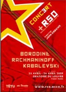 Concerts de musique classique russe a Paris - Orchestre RSO
