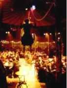 Victor Vassiliev, clown russe au festival Les Sauvages du Rire, representant la tradition du clown russe