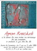 Agnan Kroichvili : Artiste Peintre d'Origine Georgienne a Lyon